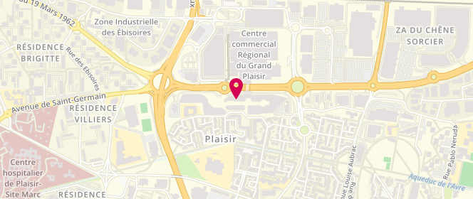 Plan de CASHVILLE, Mon Grand
1170 avenue de Saint-Germain, 78370 Plaisir