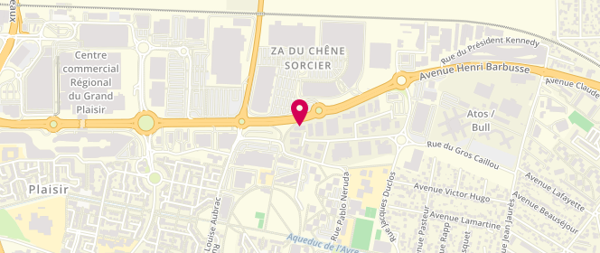 Plan de Size Factory, 32 Bis Rue des Dames, 78340 Les Clayes-sous-Bois