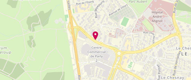 Plan de Alain Figaret, Centre Commercial Parly Ii 2 Avenue Charles de Gaulle, 78150 Le Chesnay