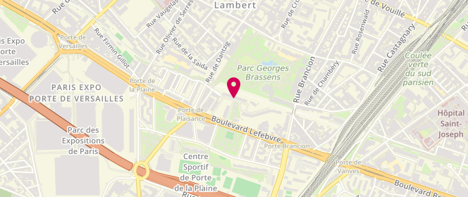 Plan de Boutchou-en-wax, 13 Rue Périchaux, 75015 Paris