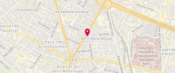 Plan de Natalys, 37 avenue du Général Leclerc, 75014 Paris