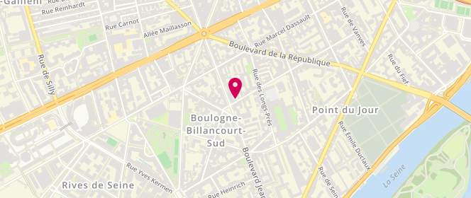 Plan de All Styles, 104 Rue du Dôme, 92100 Boulogne-Billancourt
