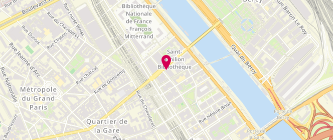 Plan de Dégrif des Stocks, 21 Rue Neuve Tolbiac, 75013 Paris