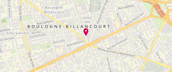 Plan de Magasin 179, 179 Boulevard Jean Jaurès, 92100 Boulogne-Billancourt