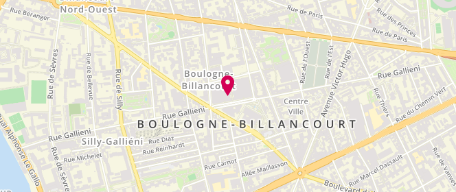 Plan de First Madison, 5 Rue Tony Garnier, 92100 Boulogne-Billancourt