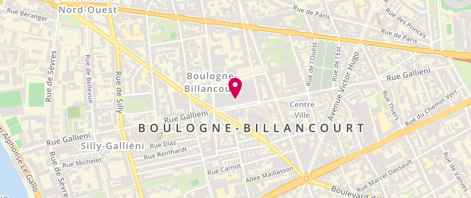 Plan de Undiz, 5 Rue Tony Garnier, 92100 Boulogne-Billancourt