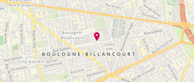Plan de Cyrillus, 120 Boulevard Jean Jaurès, 92100 Boulogne-Billancourt