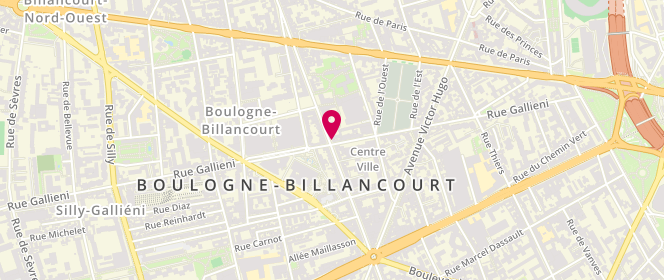 Plan de De Fursac, 125 Boulevard Jean Jaurès, 92100 Boulogne-Billancourt