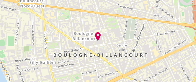 Plan de Massimo Dutti, Rue Tony Garnier 5, 92100 Boulogne-Billancourt