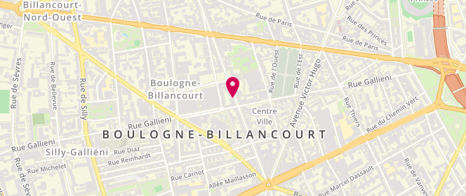 Plan de Jacadi, 116 Boulevard Jean Jaures, 92100 Boulogne-Billancourt