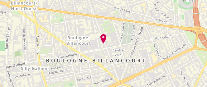 Plan de Sergent Major, 114 Bis Boulevard Jean Jaurès, 92100 Boulogne-Billancourt