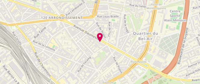 Plan de Evidence, 230 avenue Daumesnil, 75012 Paris