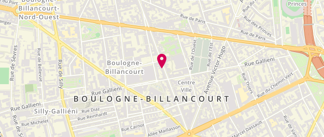 Plan de Du Pareil au Même, 110-112 Boulevard Jean Jaurès, 92100 Boulogne-Billancourt