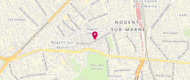 Plan de IKKS, 135 grande Rue Charles de Gaulle, 94130 Nogent-sur-Marne
