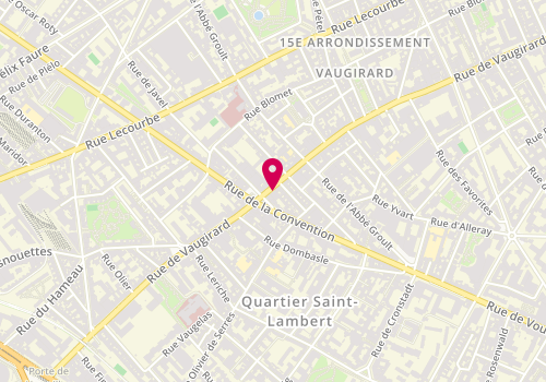 Plan de Rcg, Bât 1 335 Rue Vaugirard, 75015 Paris