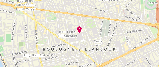 Plan de Alain Figaret, Les Passages de l'Hôtel de Ville
5 Rue Tony Garnier, 92100 Boulogne-Billancourt