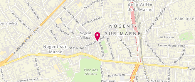 Plan de Caroll, 146 grande Rue Charles de Gaulle, 94130 Nogent-sur-Marne