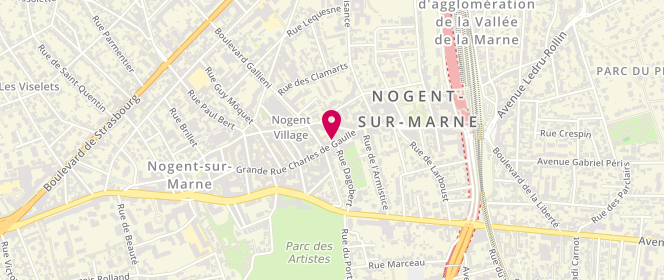 Plan de Petit Matelot, 149 grande Rue Charles de Gaulle, 94130 Nogent-sur-Marne