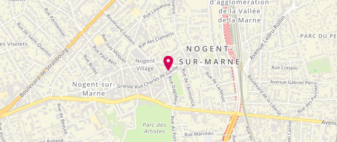 Plan de Stock Griffes, 149 grande Rue Charles de Gaulle, 94130 Nogent-sur-Marne