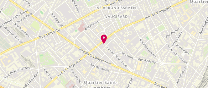 Plan de Secrets d'Enfance, 90 Rue de l'Abbé Groult, 75015 Paris