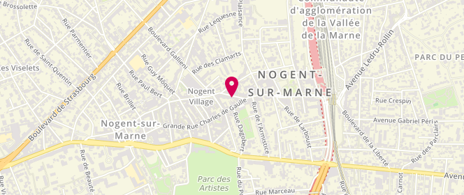 Plan de Sud Express, 7 Rue Eugène Galbrun, 94130 Nogent-sur-Marne