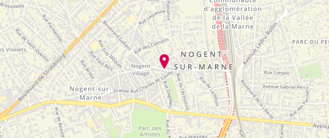 Plan de Lola Jones, 4 Rue Eugène Galbrun, 94130 Nogent-sur-Marne