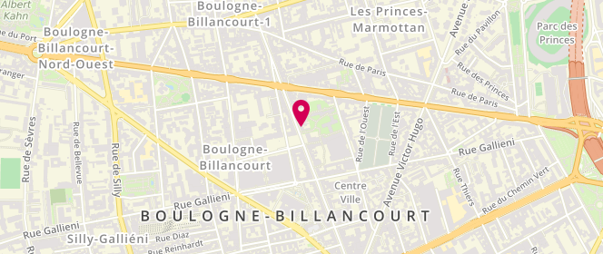 Plan de Lola Jones, 93 Boulevard Jean Jaurès, 92100 Boulogne-Billancourt