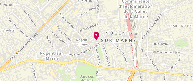 Plan de Julie, 4 Rue Eugène Galbrun, 94130 Nogent-sur-Marne