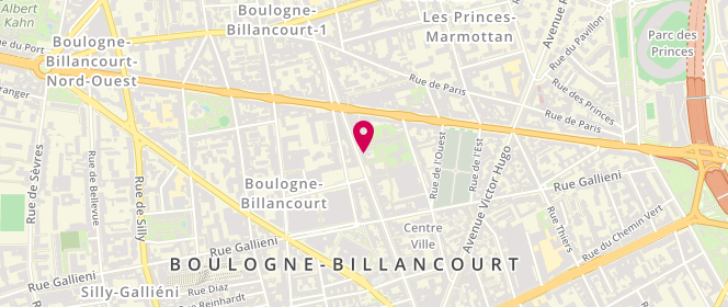 Plan de Le Slip Français, 91 Boulevard Jean Jaurès, 92100 Boulogne-Billancourt