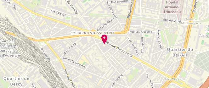 Plan de Paris Destock, 182 avenue Daumesnil, 75012 Paris
