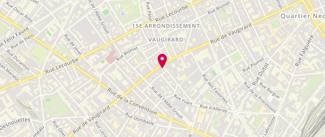 Plan de Bel Air, 301 Rue de Vaugirard, 75015 Paris