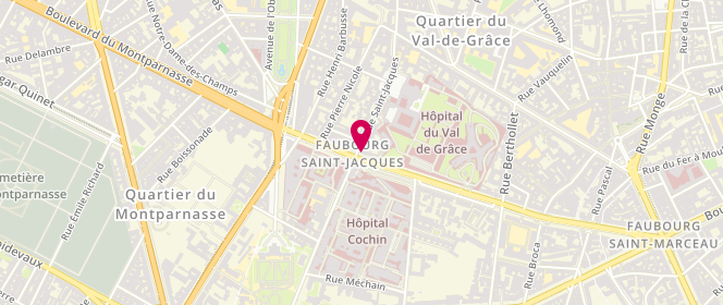 Plan de Sapholie, 84 Boulevard de Port-Royal, 75005 Paris
