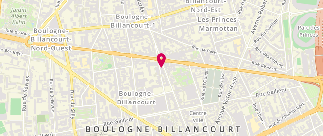 Plan de Bel Air, 76 Boulevard Jean Jaurès, 92100 Boulogne-Billancourt