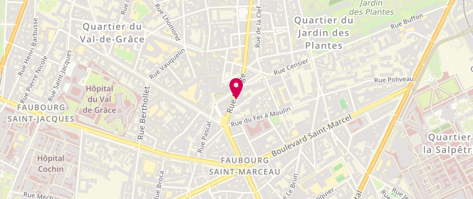 Plan de Okaidi France, 115 Rue Monge, 75005 Paris