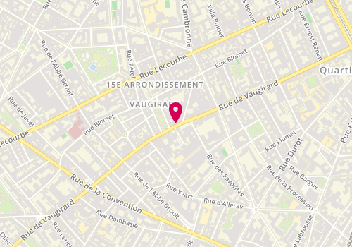 Plan de Dali Di Dalia, 254 Rue de Vaugirard, 75015 Paris