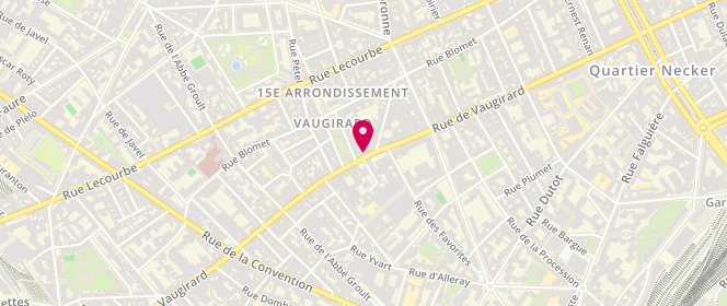 Plan de Flash Destock, 256 Rue de Vaugirard, 75015 Paris