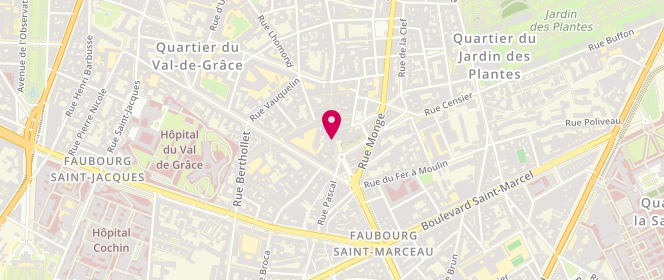 Plan de Karl Marc John, 132 Rue Mouffetard, 75005 Paris