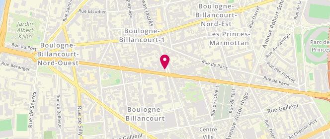 Plan de Natalys, 68 Boulevard Jean Jaurès, 92100 Boulogne-Billancourt
