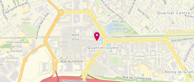 Plan de Okaidi, Centre Commercial Les Arcades
Prom. Jules Vallès Local N. 241, 93160 Noisy-le-Grand