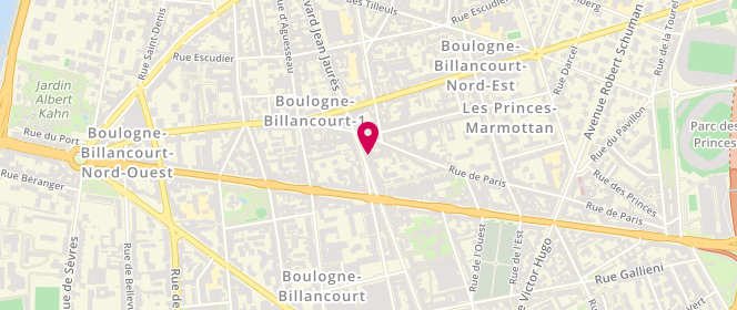 Plan de Maison ABC, 37 Boulevard Jean Jaurès, 92100 Boulogne-Billancourt