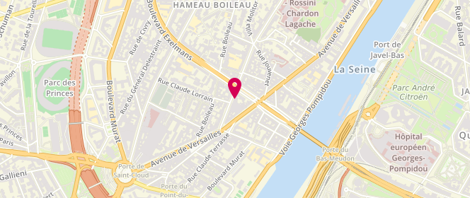 Plan de Beige Habilleur, 83 Rue Chardon Lagache, 75016 Paris