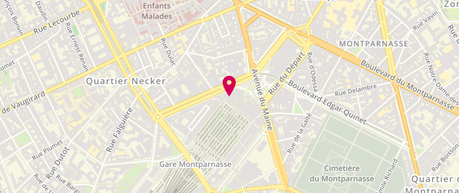 Plan de Kaporal, 17 Boulevard de Vaugirard, 75015 Paris
