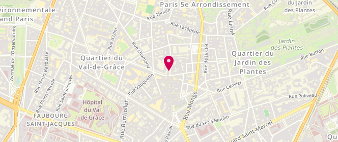 Plan de Chromatic Bis, 92 Rue Mouffetard, 75005 Paris