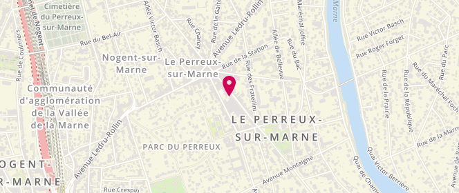 Plan de Villa Privee, 121 avenue du Général de Gaulle, 94170 Le Perreux-sur-Marne