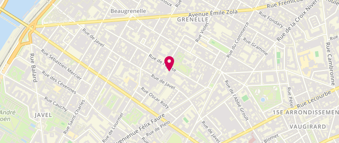Plan de Capel, 54 Rue de l'Église, 75015 Paris