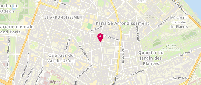 Plan de Safir, 43 Rue Mouffetard, 75005 Paris