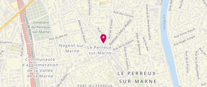 Plan de Le 140, 140 avenue du Général de Gaulle, 94170 Le Perreux-sur-Marne
