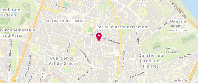 Plan de M Crew, 30 Rue Mouffetard, 75005 Paris