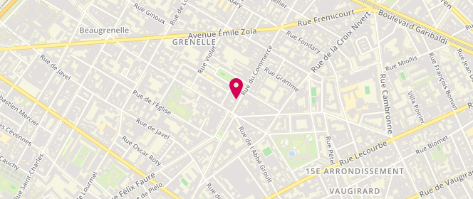 Plan de Harris Wilson, 88 Rue du Commerce, 75015 Paris