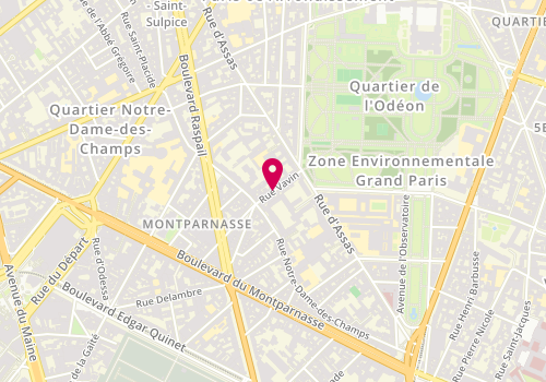 Plan de Parametre, 11 Rue Vavin, 75006 Paris